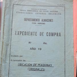 Fondo Talleres Ferroviarios de Tafí Viejo