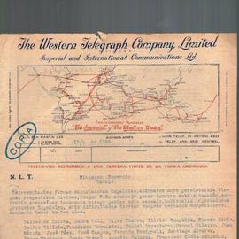 Fondo documental Western Telegraph Company Limited